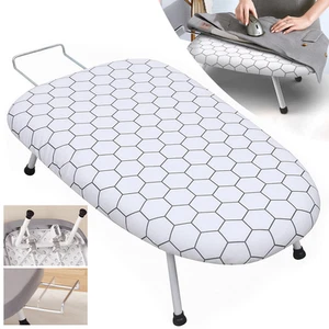 BÜGELBRETT HÖHENVERSTELLBARE EXTRA-BREITE KLEIDUNG BÜGELBRETT MIT KLAPPBEINEN DE - Bild 1 von 12