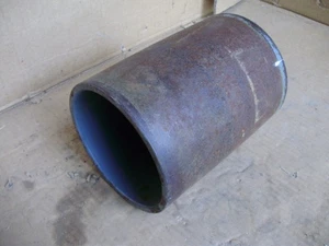 Flat Belt Pulley, Steel, 6" Diameter, 8" Wide, SK Bushing - Picture 1 of 7