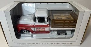 SpecCast Collectibles 1957 Chevy Budweiser Delivery Truck Bank 78022 - Picture 1 of 3