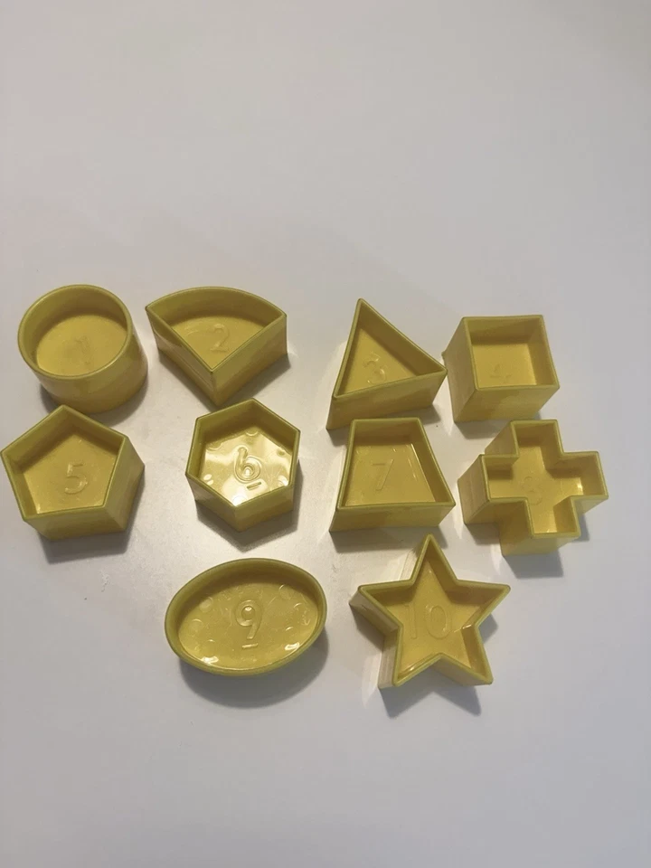 Tupperware / Tupper Toys - Shape-O-Ball - Piezas de repuesto - Amarillo Foto 1 de 1