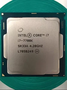 Intel Core 7th generation i7-6700K i7-7700K i7-8700K i7-9700K processor CPU - Picture 1 of 5
