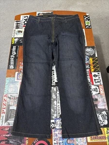 Ashley Stewart Gofly Jeans Women's Black Denim Stretch Pants Size 14 - Picture 1 of 5