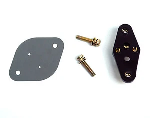 4sets Bakelite Gold Plated pin TO-3 transistor Socket + Silicon Rubber + Screw - Picture 1 of 9