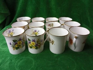 Set Regal Heritage England Bone China Tee 12 tlg. Tassen Goldrand Vintage - Bild 1 von 12