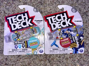 Neu ULTRA RARE Tech Deck FINESSE Silver Sonic the Hedgehog Fingerboards Series13 - Bild 1 von 1