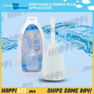 CleanStream One-Time Enema Anal Douche Lube Bulb🍯Colonic Detox Cleansing System - Picture 1 of 6
