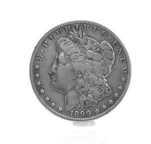 1899-S Morgan Silver Dollar BETTER GRADE ORIGINAL SCARCE DATE Coin, Circulated