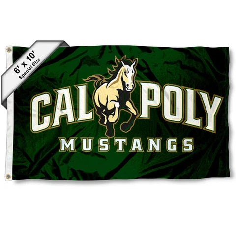 Cal Poly Mustangs 6 ft x 10 ft Large Flag Cover