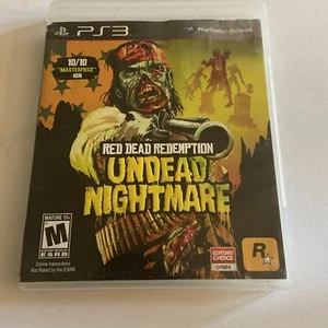 Red Dead Redemption: Undead Nightmare (PlayStation 3, 2010)- Tested- No Manual - Picture 1 of 6