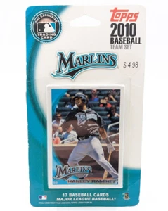 MLB Topps 2010 Miami Marlins Team Card Set - Factory Sealed Neu - 17 Karten - Bild 1 von 4