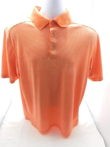 Callaway Shirt Men’s Size L Orange OPTI DRI Performance Golf Polo - Picture 1 of 6