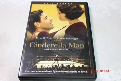Cinderella Man (DVD, 2005, Full Frame) Russell Crowe Slipcover - Image 1 of 4