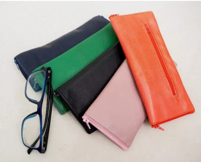 Funda de cuero universal suave para gafas de sol Foto 1 de 3