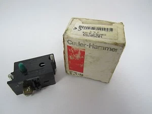 CUTLER-HAMMER 10250T53 CONTACT BLOCK EATON 1NO - Picture 1 of 4