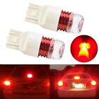 2x 7440 7443 Red LED Strobe Flashing Light Bulbs for Honda Civic Brake Tail