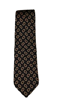 Corbata para hombre Old Navy azul con diseños de cachemira amarillo granate - 12 Foto 1 de 4