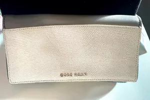 Cole Haan wallet women black multi $148 .Flap Accordian . - Picture 1 of 6