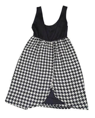 NUEVO Vestido Judith March Sin Mangas Negro Pata de Gallo Talla M Academia Oficina Foto 1 de 4