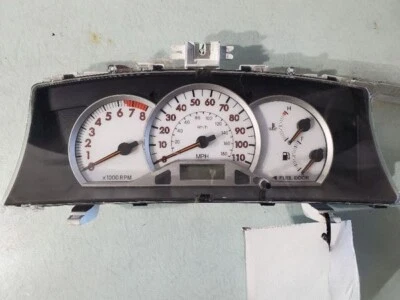 2004-2007 Toyota Corolla S Model MPH Speedometer Gauge Cluster OEM Foto 1 de 4