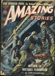 AMAZING STORIES August 1952 WE COMBINE POSTAGE! - Picture 1 of 3