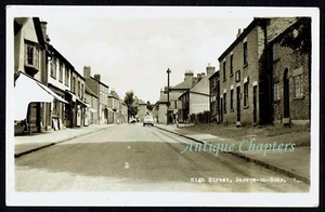c.1960 BP Petrol Pumps High Street Barrow on Soar Leicestershire Postcard C993 - Picture 1 of 3