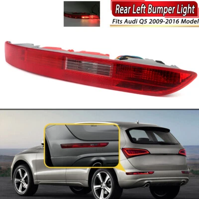 Left Side For 2009-2016 Audi Q5 Rear Bumper Light Lower Tail light Reverse Lamp - Image 1 of 4