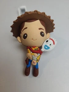 Disney Pixar Toy Story 4 Figura Bolsa Clip Llavero Bolso Ciego Woody & Forky - Imagen 1 de 6