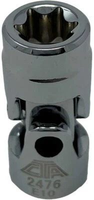CTA Tools 2476 E10 U-Joint Socket - 1/4" Drive