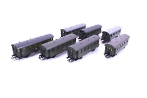 7 tlg. Set Piko Personenwagen DR 344-224 / 505024-26588-4 Modellbahn Spur H0 - Picture 1 of 15