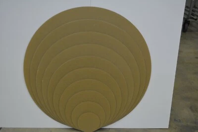 Circle Disc Round Acrylic Plexiglass Sheet 1" Thick Clear CHOOSE A SIZE - Image 1 of 3