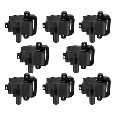 8 Pack High Performance Ignition Coil Set For Chevy GMC LS1 LS6 D580 C1144 UF192 - Imagem 1 de 4