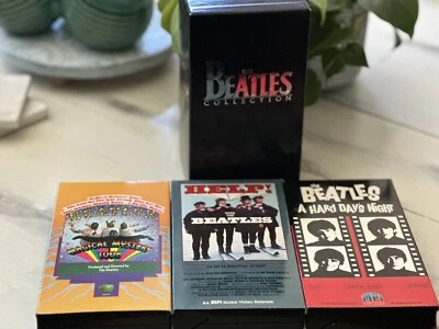 The Beatles Collection 3 VHS Box Set Help! A Hard Day's Night & Magical - Image 1 of 4