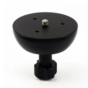Adaptador de trípode de base plana a tazón de media bola de 100 mm apto para cabeza fluida de trípode de video - Imagen 1 de 6