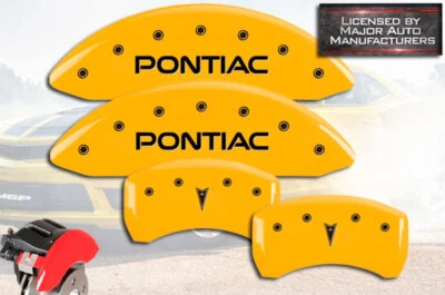 Pontiac Bonneville 2004-2005 delantero + trasero Ylw MGP disco de freno cubierta flecha Foto 1 de 4