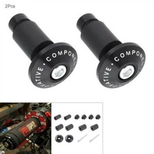 1 Pair Motorcycle Anti Vibration Balance Handle Bar End Plug Grip Ends Cap