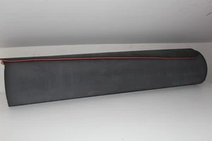 Peloton rot schwarz wendbare Trainingsmatte Yoga 70"x26" 5 mm dick Gummi - Bild 1 von 3