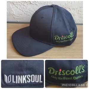 Driscolls Berries x Linksoul Baseballmütze L/XL schwarz Kappe bestickt Golf adrett - Bild 1 von 12