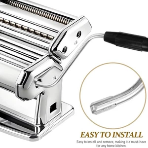 Manual Pasta Maker Handle Crank Sturdy Attachment Holder Noodle Maker Handle - Picture 1 of 7