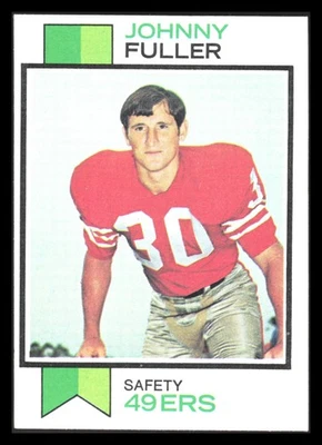 1973 Topps #207 Johnny Fuller - Image 1 of 2