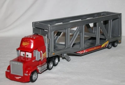 Disney Cars Mack Auto Transporter Mattel K2933 CDN64  1/55 Metall Mattel  #773 - Bild 1 von 4