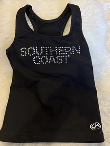 LN Southern Cheer Athletic Tank Black Size SM - Picture 1 of 7
