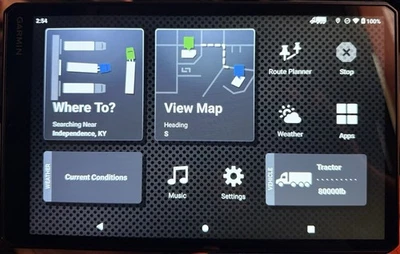 10-дюймовый GPS-навигатор GARMIN DEZL OTR1010 для грузовых автомобилей MT-S - Изображение 1 из 4