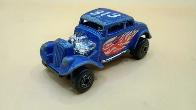 Vintage 1982 Matchbox White Heat 313 Willys Street Rod 1:64 Diecast - Image 1 of 4