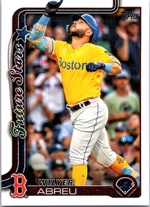 Wilyer Abreu 2025 Topps #367 Medias Rojas de Boston - Imagen 1 de 2