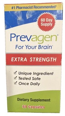 Prevagen Extra Strength 20 mg - 60 unidades Foto 1 de 4