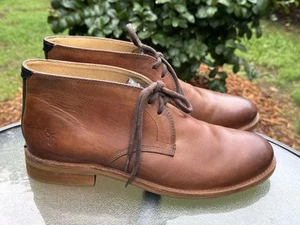 Frye Willard Chukka Boot Men’s Size 11.5 D Brown Leather Ankle Boots - Picture 1 of 14