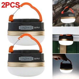 Camping Lantern Light USB Rechargeable Glare Tent Camping Light Portable LED UK - Picture 1 of 23