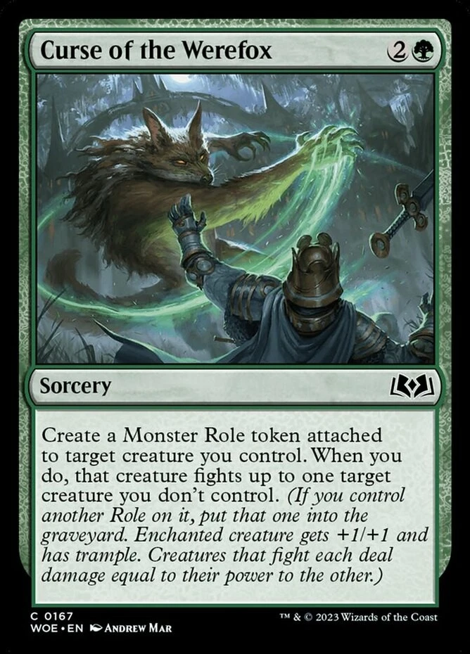 x1 Curse of the Werefox - Wilds of Eldraine - NM - MTG - Image 1 of 1