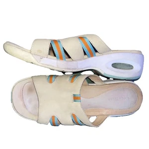 Cole Haan Women’s Casual Sporty Slip On Leather Sandals 7 1/2 B Slides - Picture 1 of 7