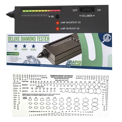 Gold Silver Diamond Tester Selector Gemstone Testing Kit Digital Electronic Tool - Image 1 of 4